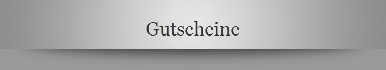 Gutscheine